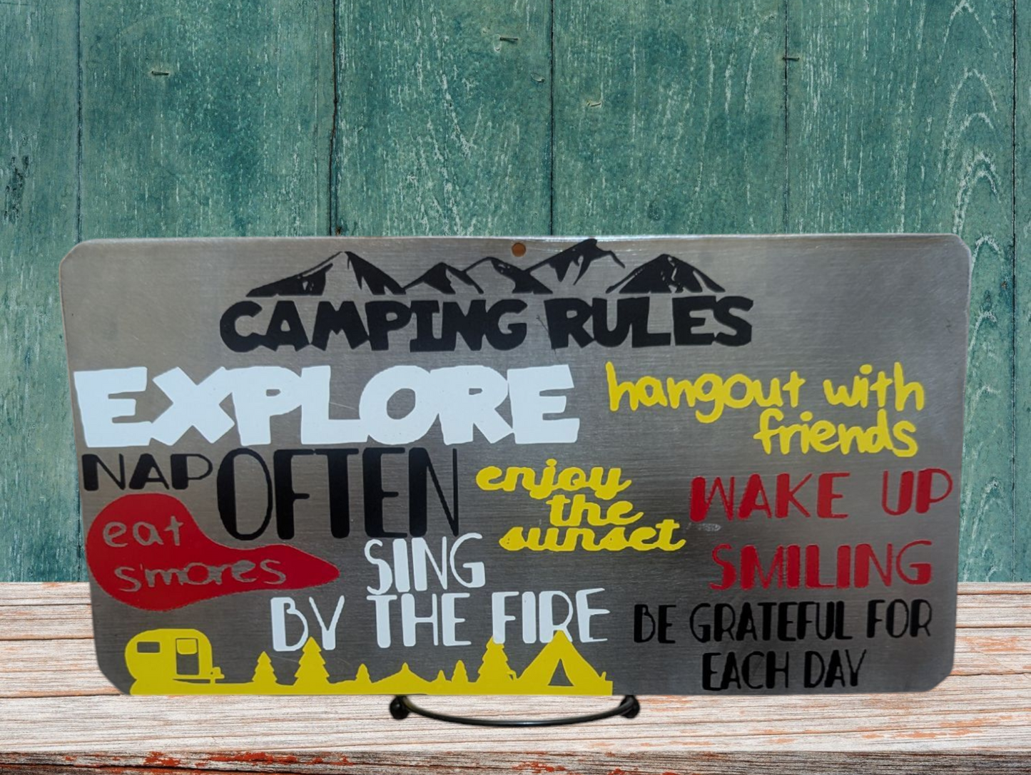 Camping Signs