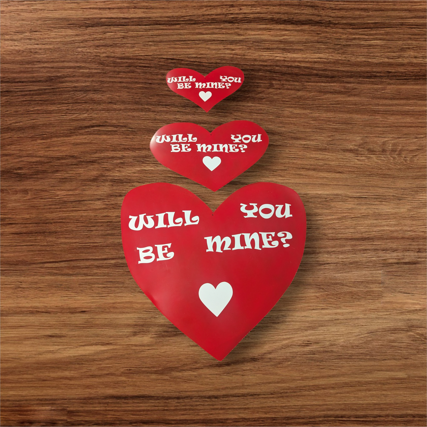 Heart Decor - Will You Be Mine?