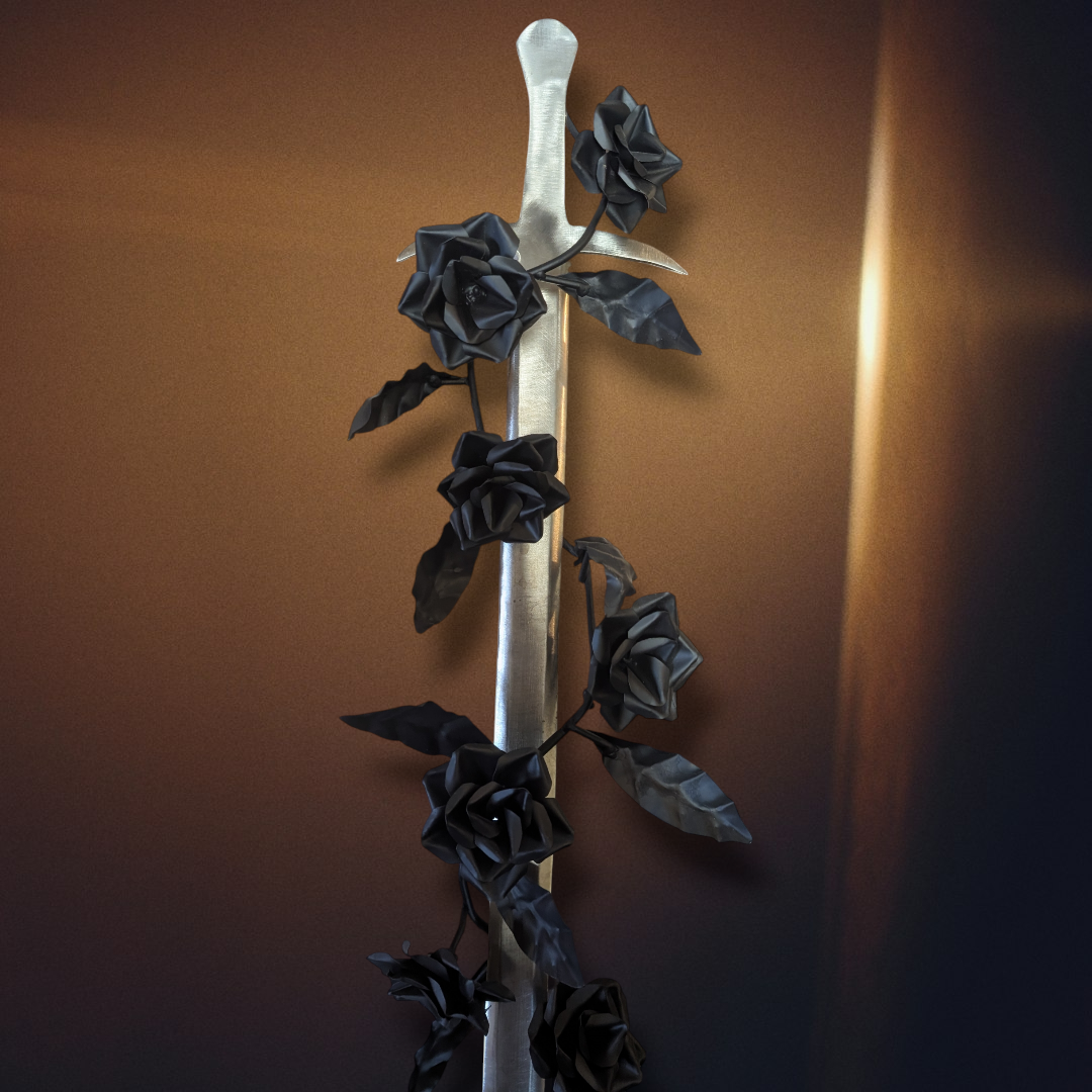 Sword with Roses