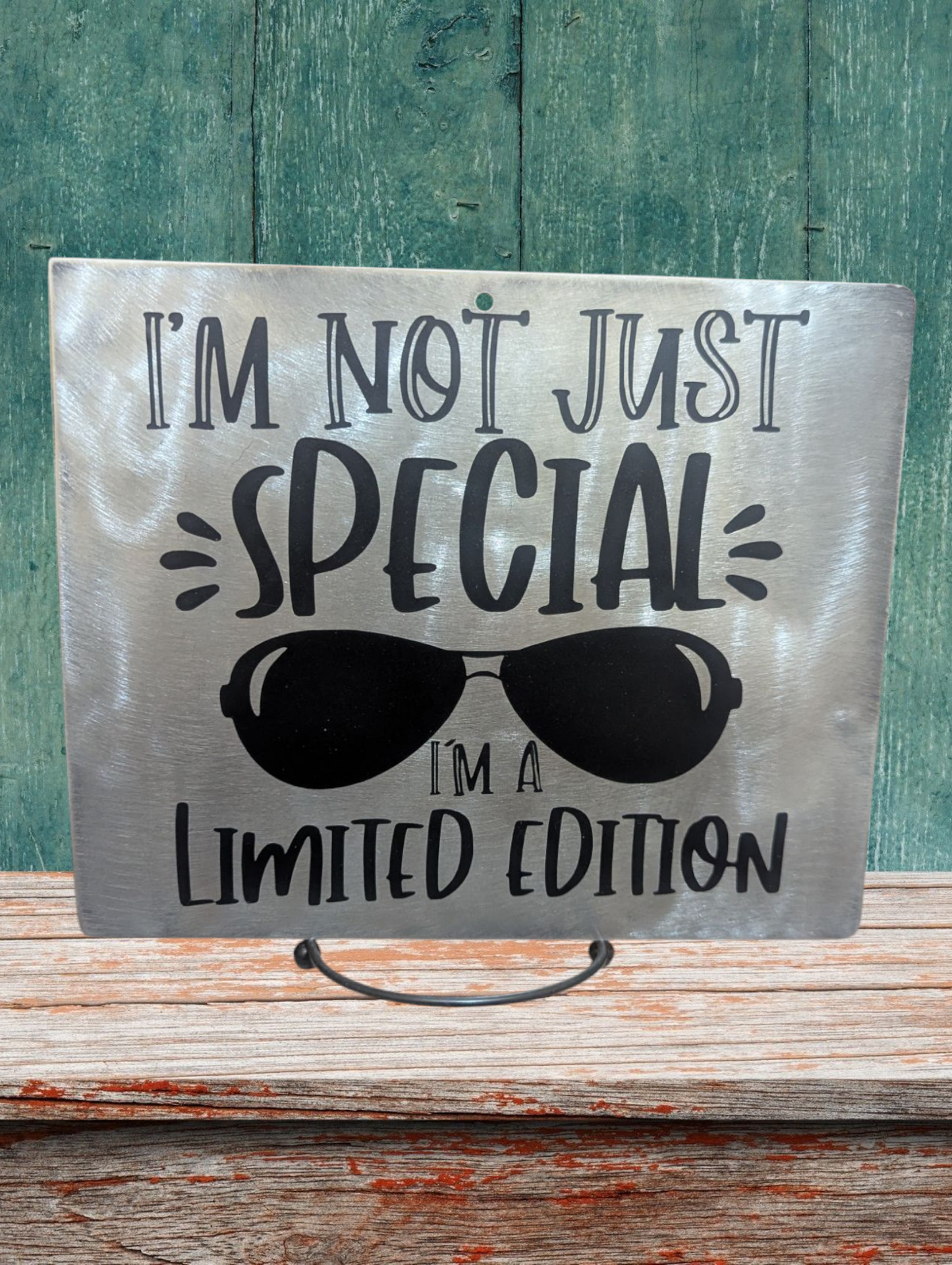 Limited edition sign