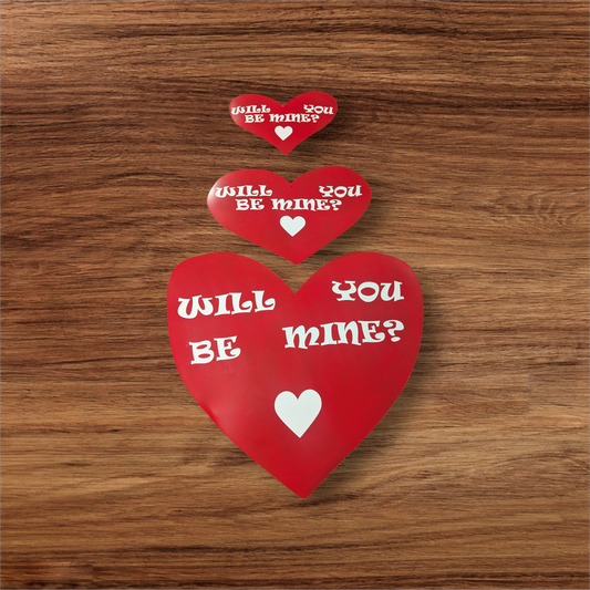 Heart Decor - Will You Be Mine?