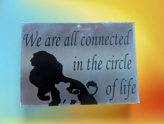 Lion King Plaques